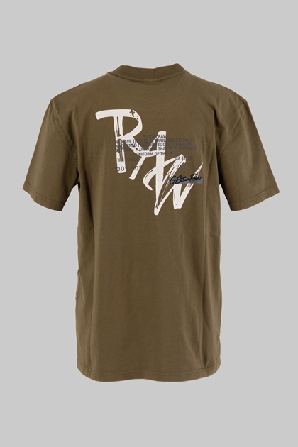 G-Star Raw T-shirt Nifous - Dark Olive 