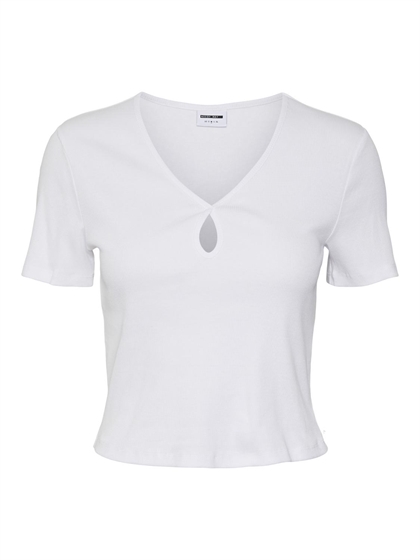 NOISYMAY pige top "MAYA" - BRIGHT WHITE 