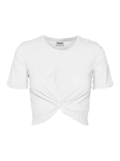 NOISY MAY dame/ pige "Top/T-shirt" - WIGGI - BRIGHT WHITE