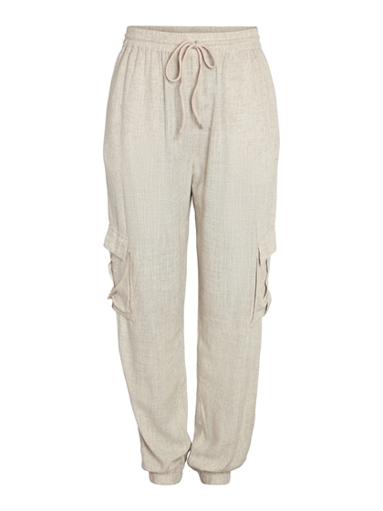 Noisy May Cargo Pants Leilani - Natural 