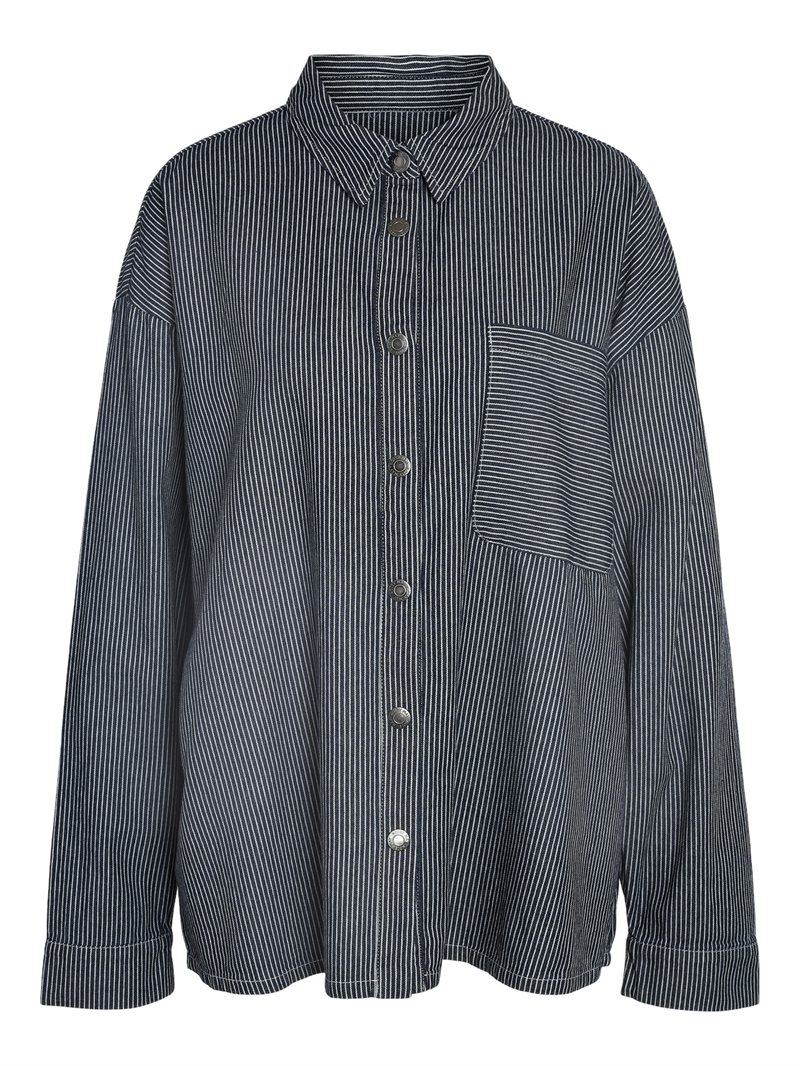 NoisyMay Overshirt Blink - Navy Blazer