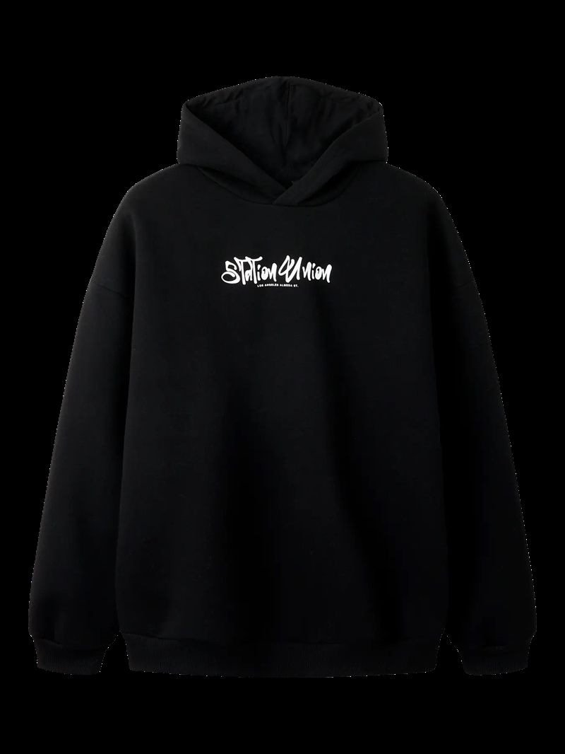 LMTD Hoodie Nunion Loose - Black 