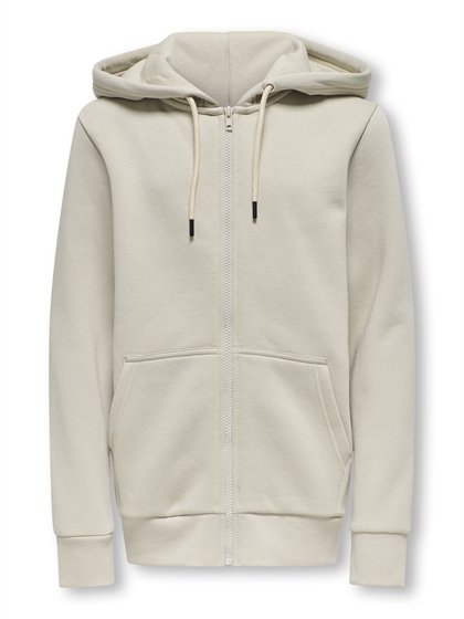 ONLY & SONS Cardigan Zip - Silver Lining 