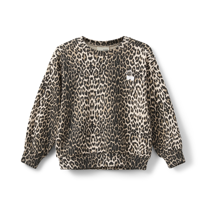 Sofie Schnoor Sweatshirt - Light Brown Leopard 