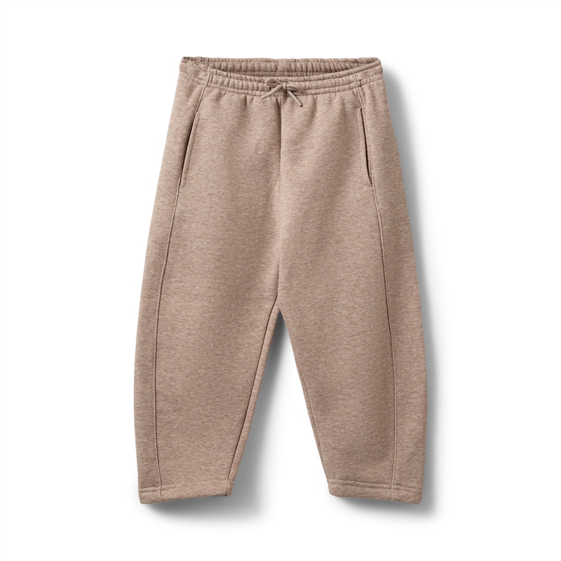 Sofie Schnoor Sweatpants Barakb - Brown Melange