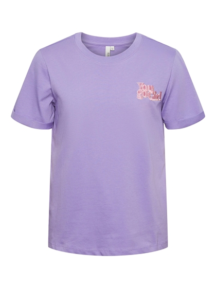 Little Pieces - Ria - "t-shirt" - Paisley purple