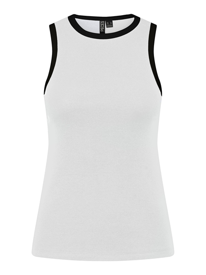 Pieces Top May - Bright White 