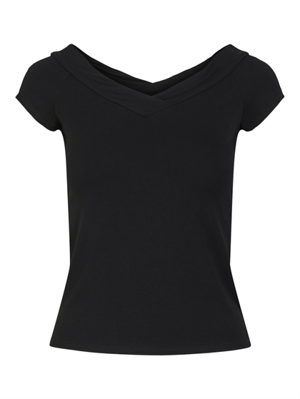Pieces Top Maliva - Black 