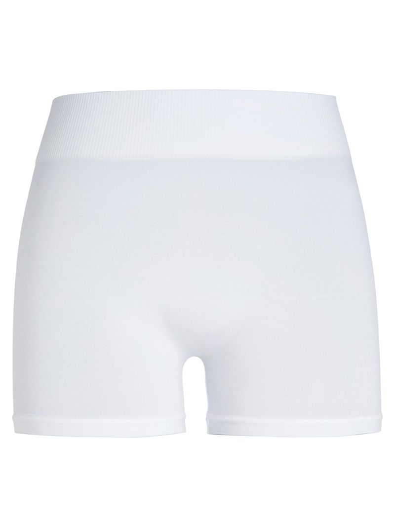 Pieces tætsiddende "Inder shorts" - kort BRIGHT White 