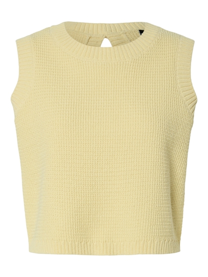 Pieces Vest Sidni - Pale Banana 