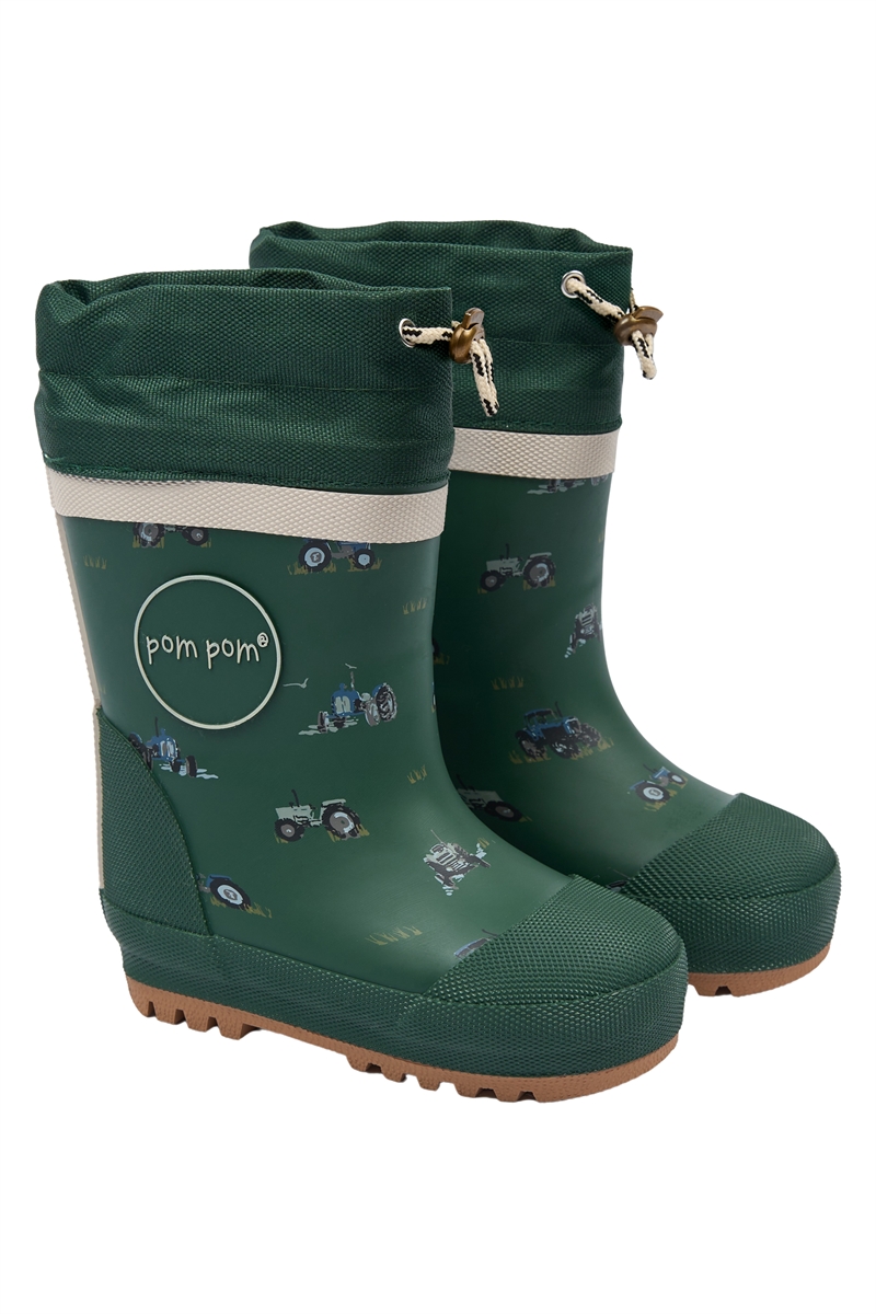 PomPom Thermostøvle GumBoots - Trekking Green