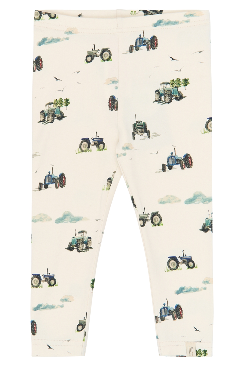 The New Siblings Legging Star - Eggnog Tractor