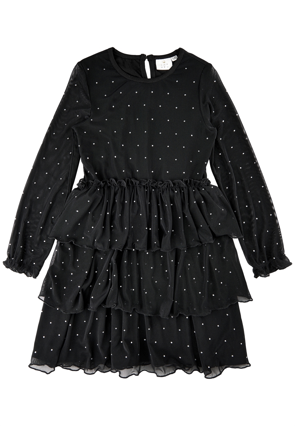 Gangster Ekspression mixer Køb denne fortryllende kjole med flæser fra THE NEW!