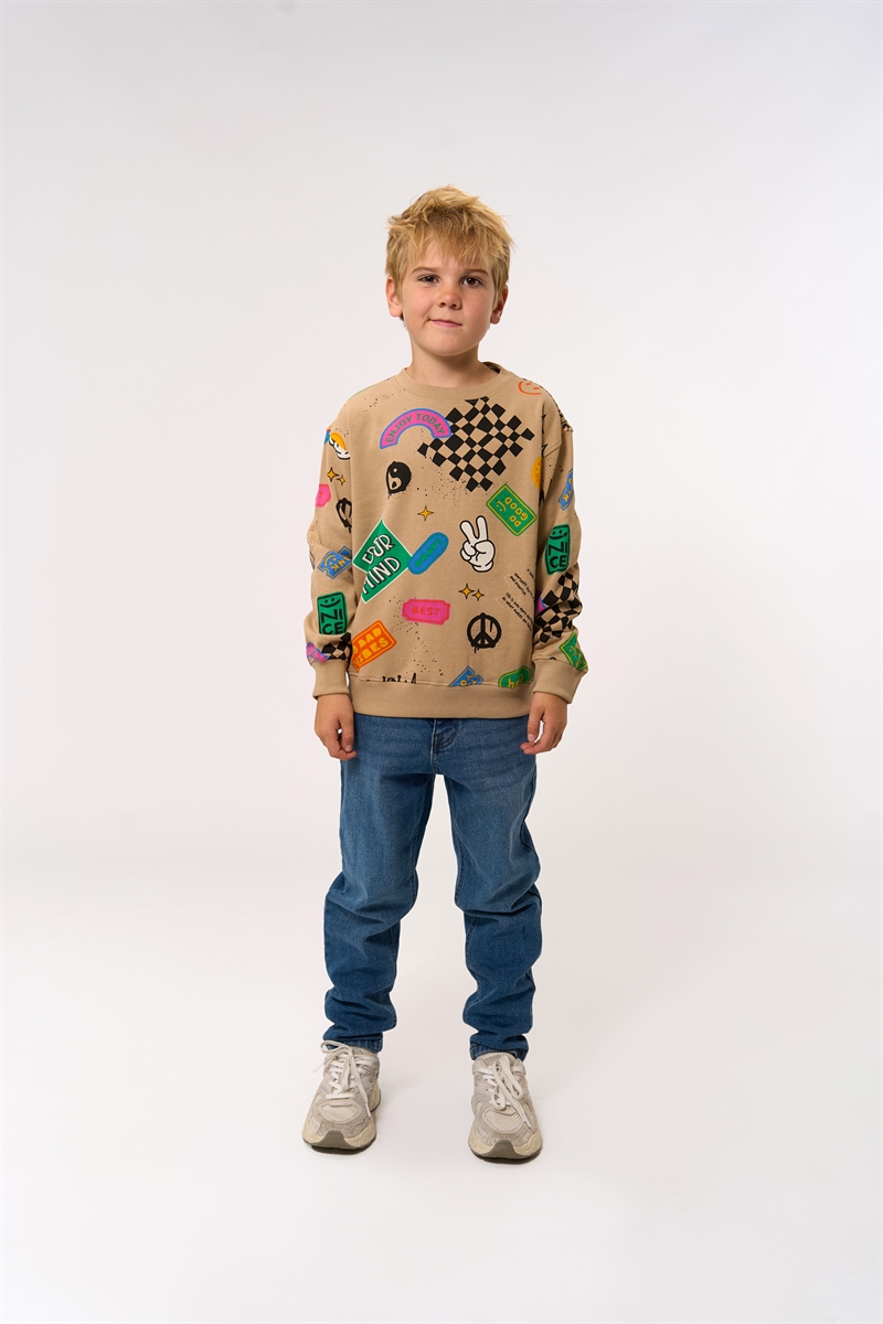 The New Sweatshirt Peter - Humus 