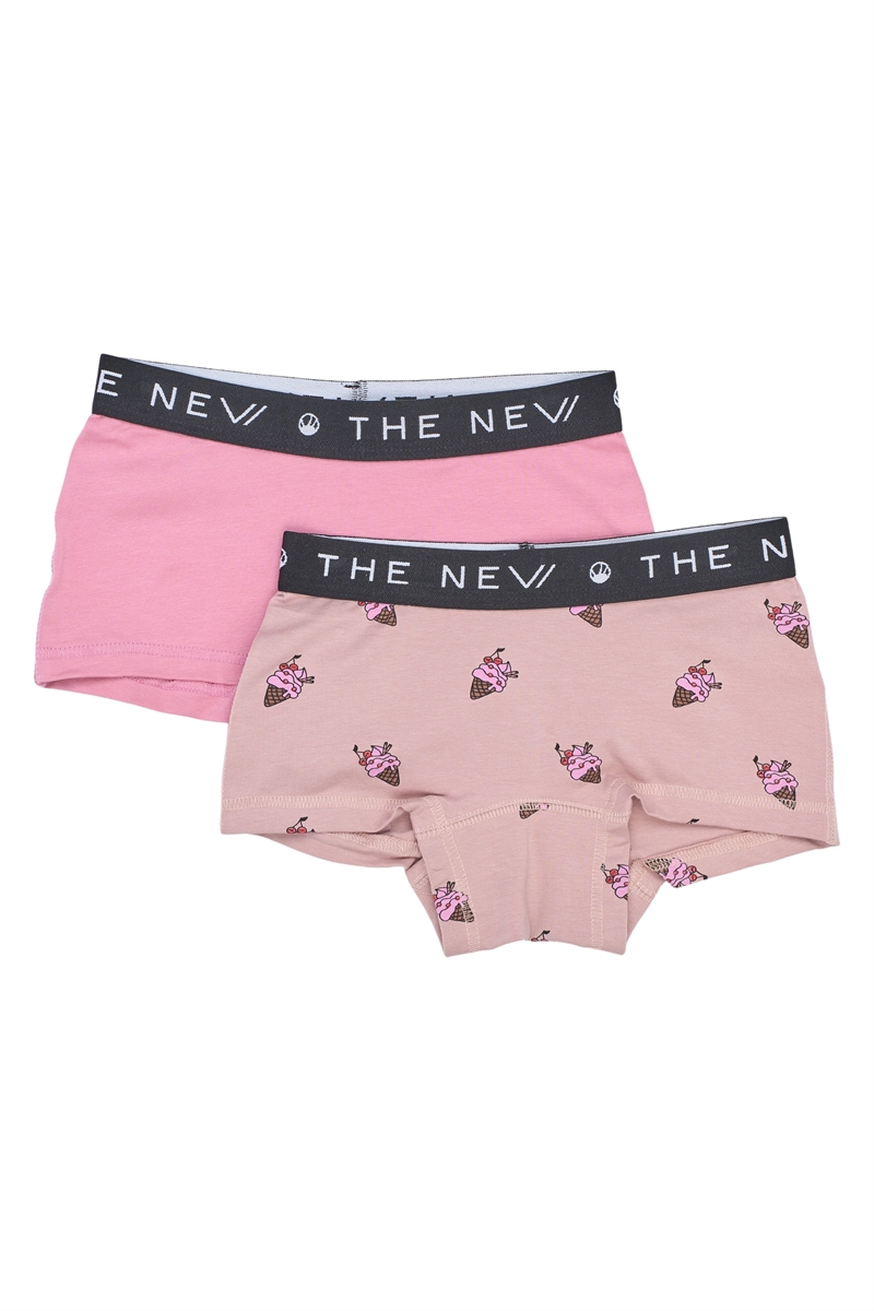 The New Hipsters 2-Pack - Pigeundertøj med Isprint / Adobe Rose Ice 