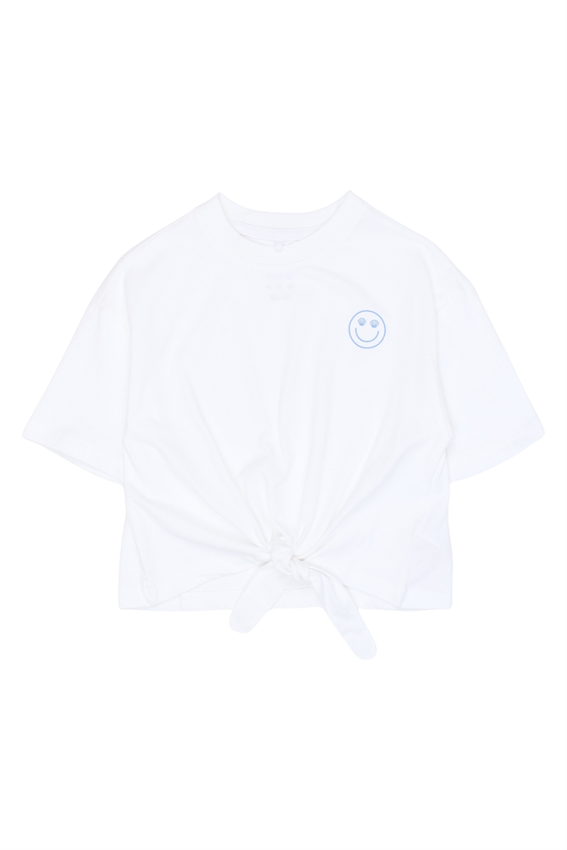 The New Tilda T-shirt - Kortærmet T-shirt med knudedetalje til piger