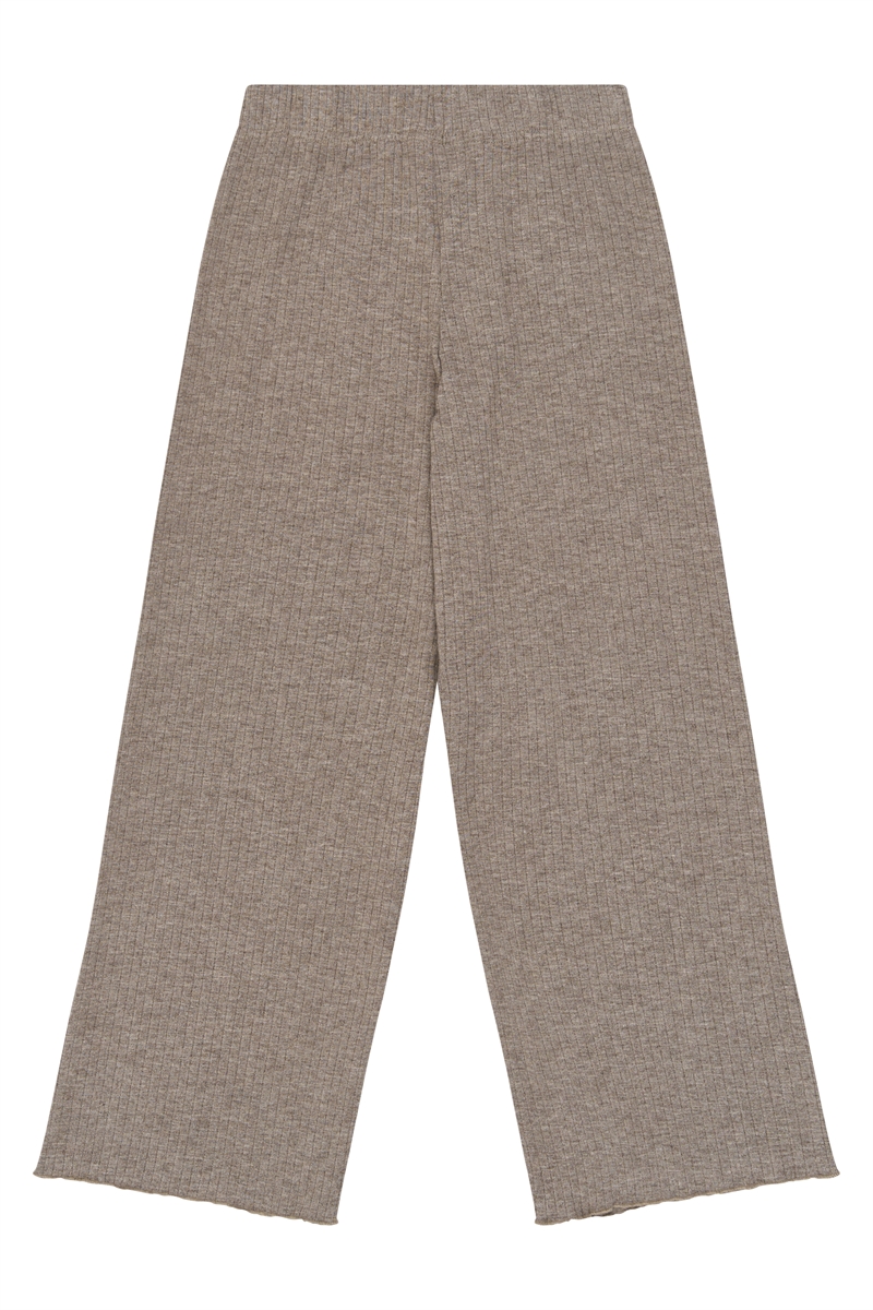 The New Wide Pants Veeta - Taupe Gray
