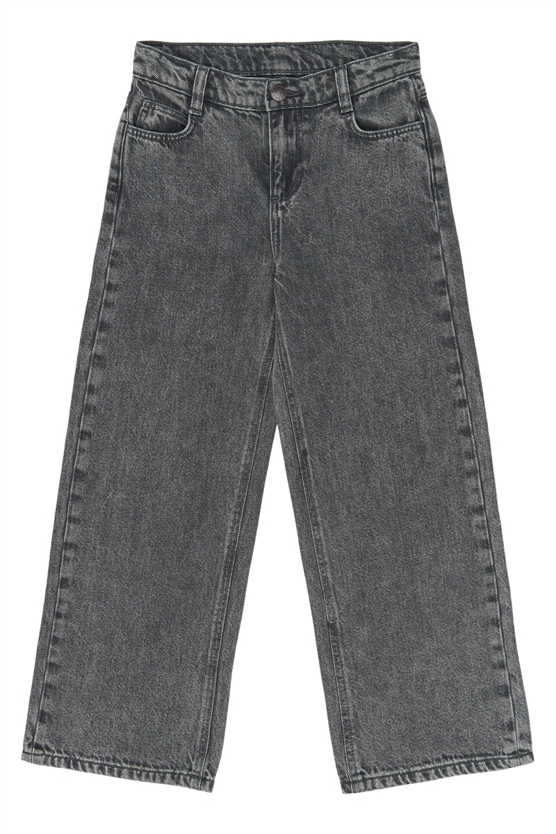 The New Wide Jeans Lissabon - Medium Grey Denim