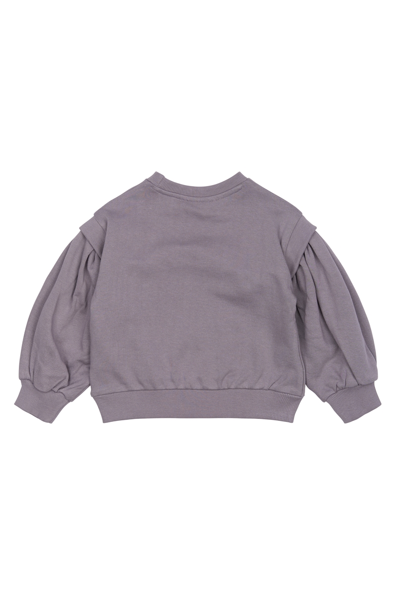 The New Siblings Sweatshirt Prissy - Gray Ridge 