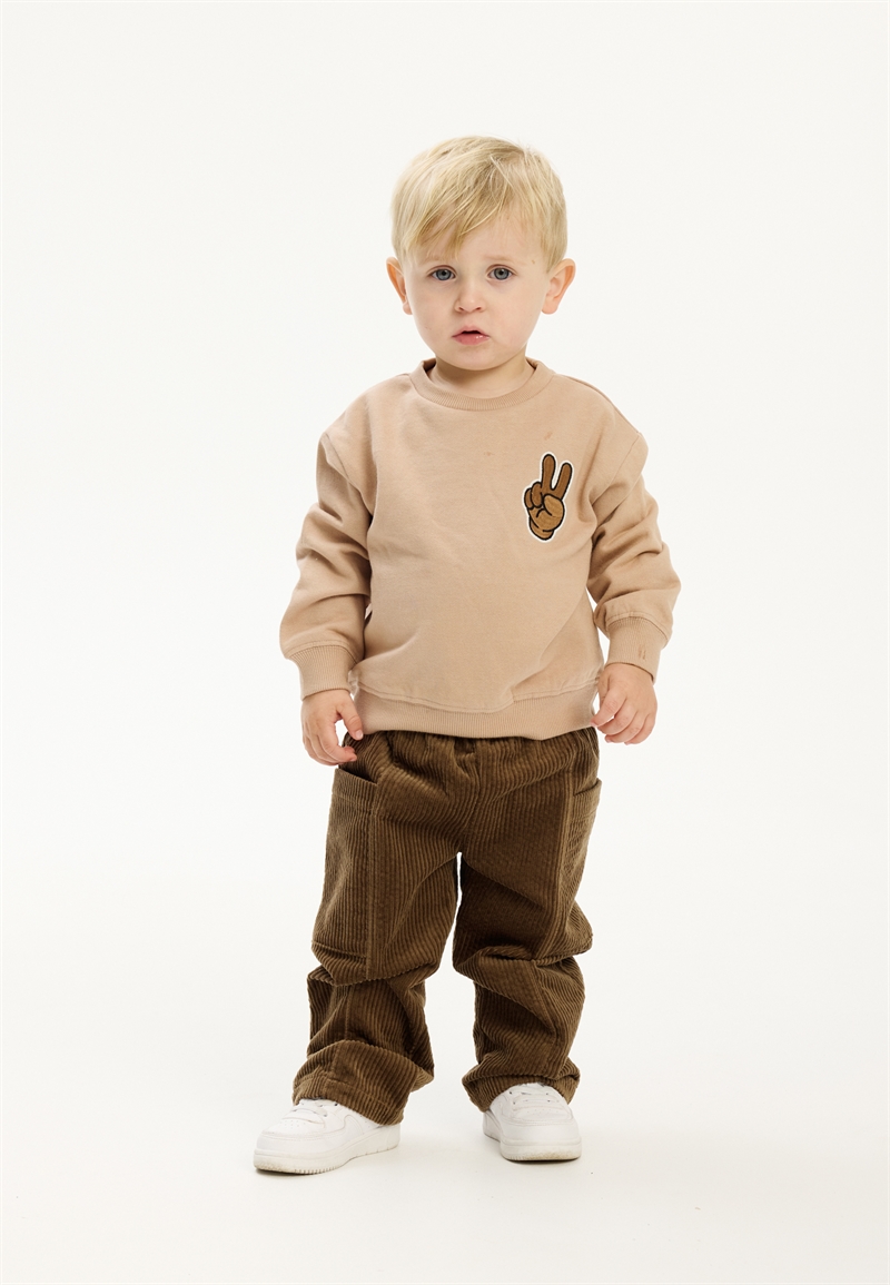 The New Siblings Sweatshirt Phineas - Humus 