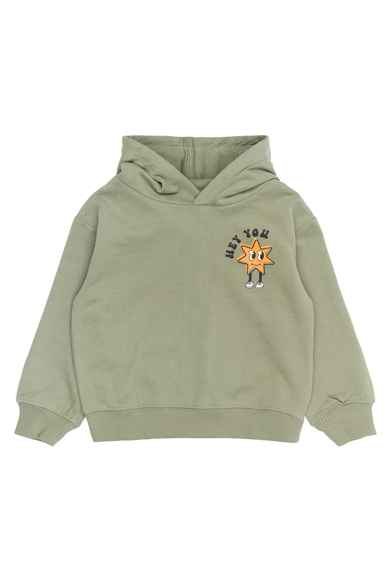 The New Siblings Hoodie Randall - Lily Pad