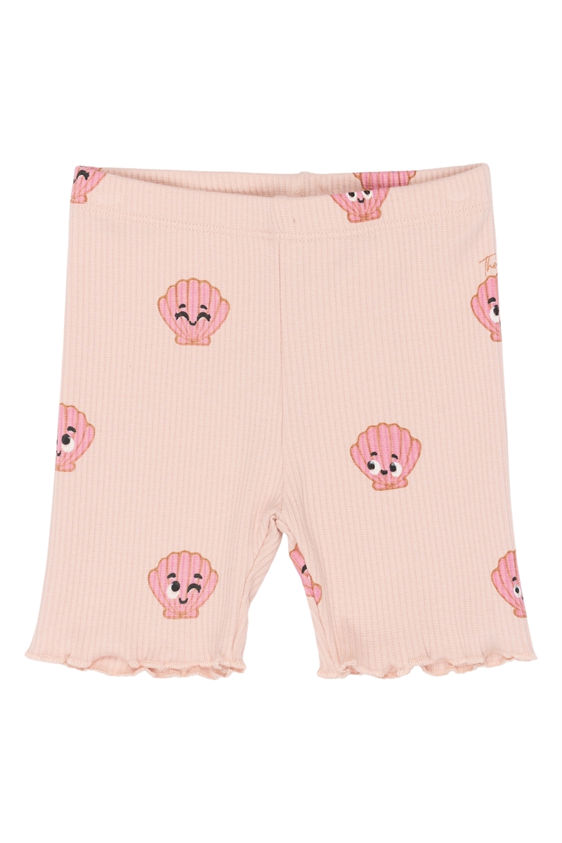 The New Siblings Tinker Shorts Rib - Peach Whip