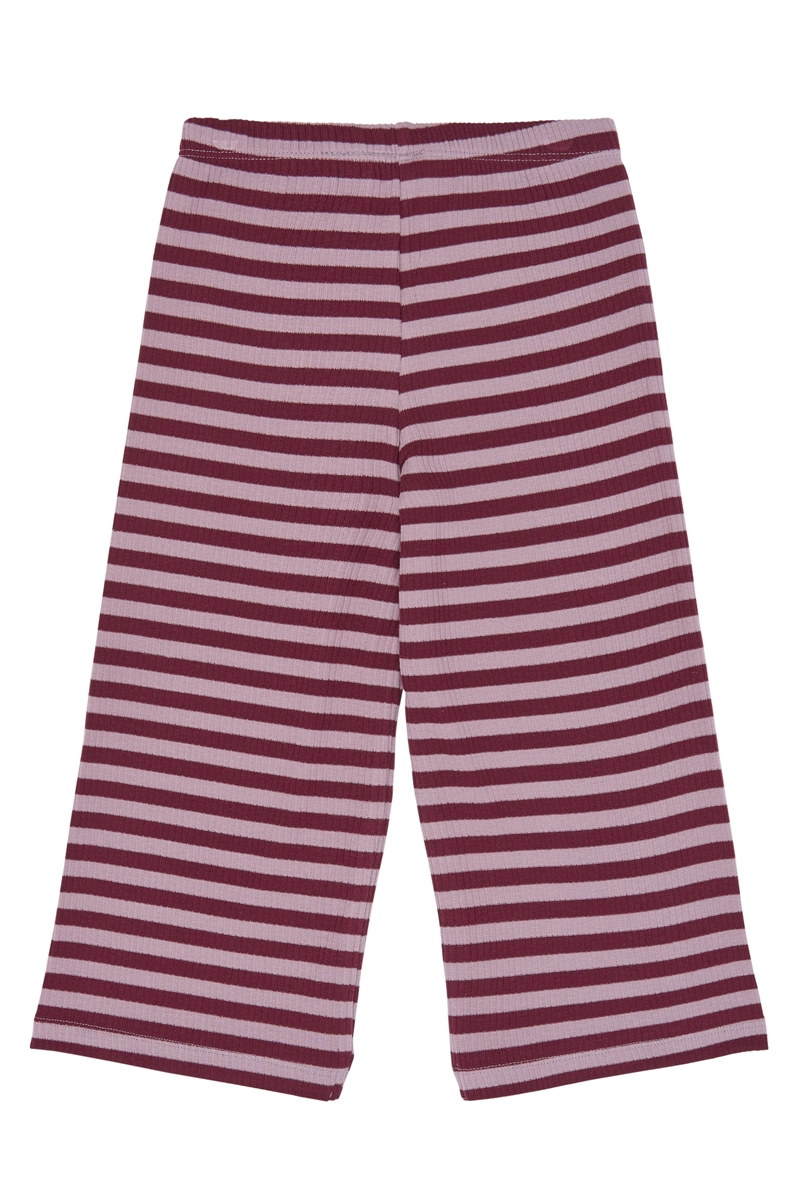 The New Sweatpants Fro - Elderberry Striped