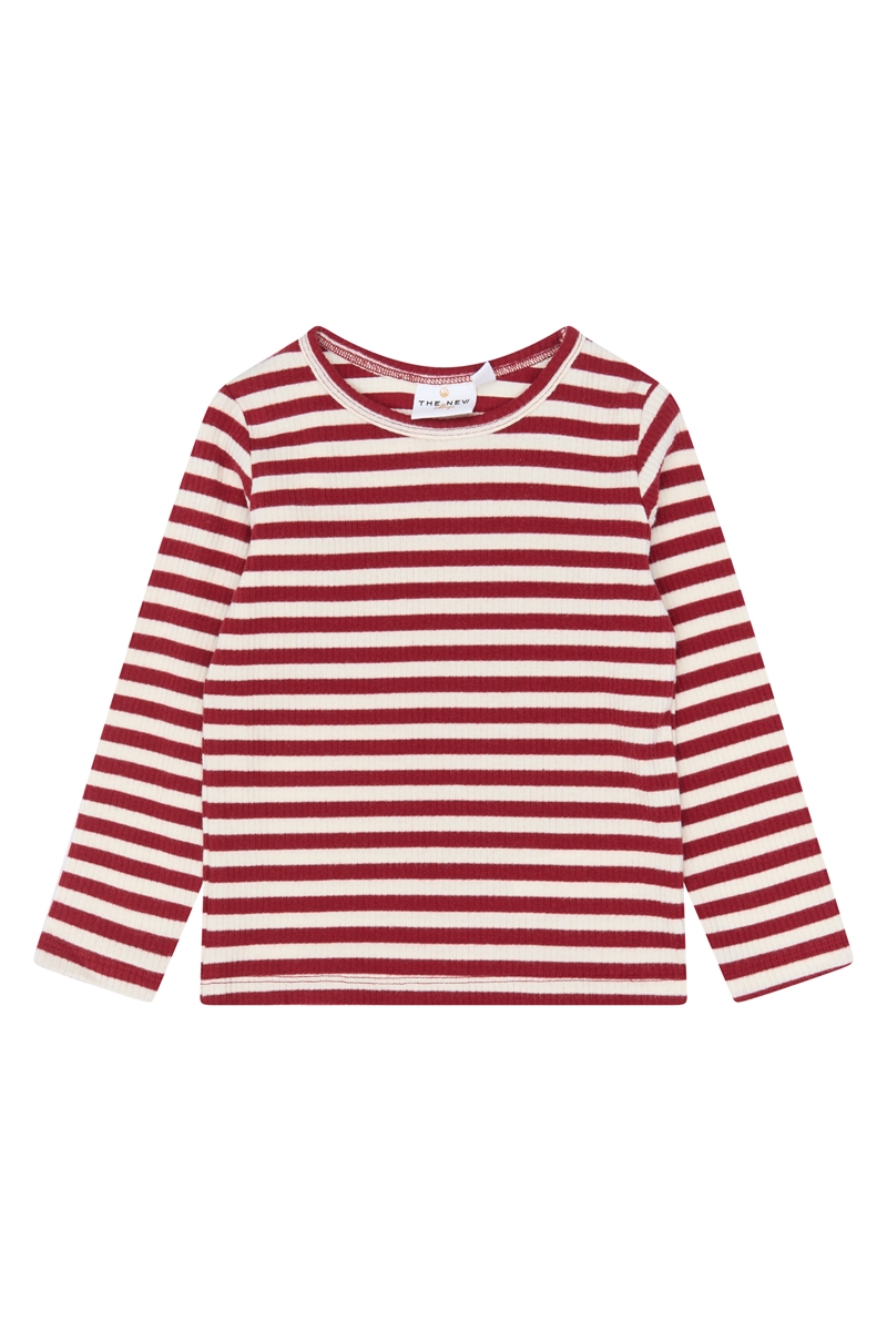 The New Siblings Bluse Fro - Rio Red Striped