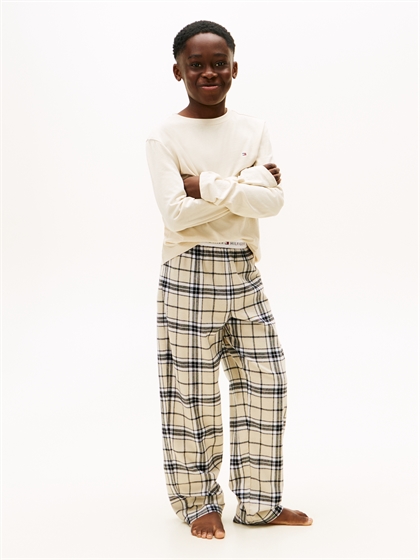 Tommy Hilfiger Nattøj Flannel - Newsprint