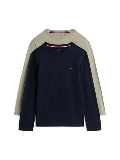 Tommy Hilfiger 2pak. Bluse - Navy/Green 