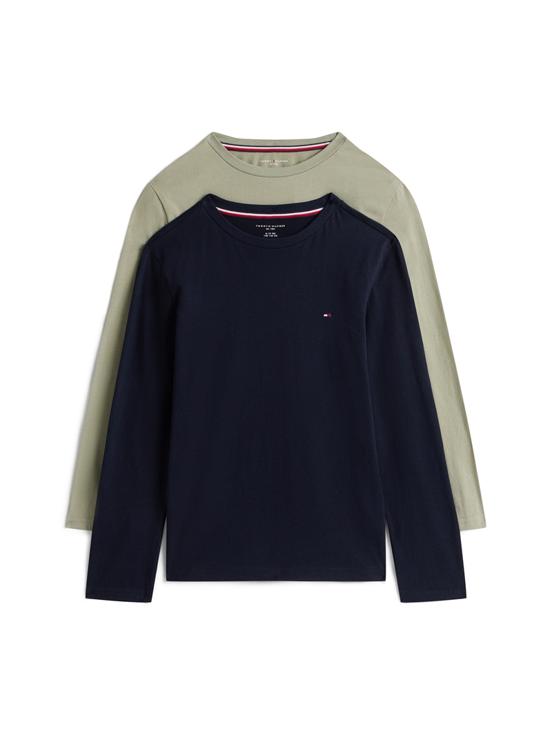 Tommy Hilfiger 2pak. Bluse - Navy/Green 
