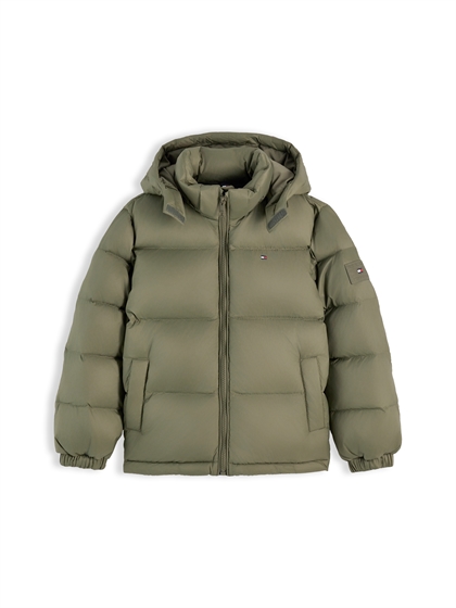 Tommy Hilfiger Vinterjakke Essential Down - Ghost Fern