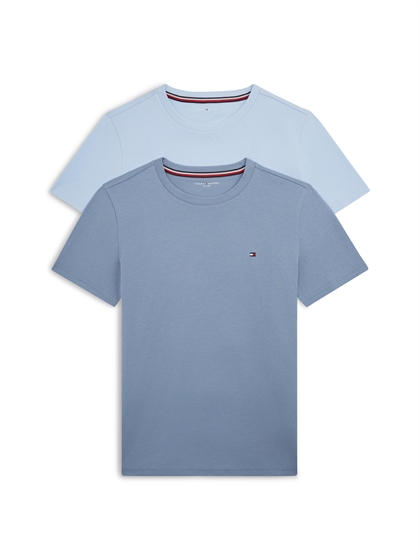 Tommy Hilfiger T-Shirt 2-Pak - Sweet Blue/Brisk Blue 
