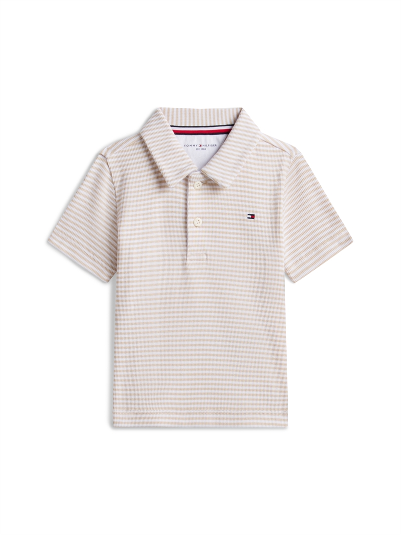 Tommy Hilfiger Polo T-shirt Baby - Stripe Rib 