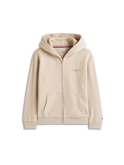 Tommy Hilfiger Hoodie Cardigan Corp - Beige