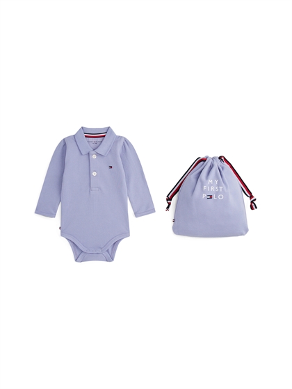Tommy Hilfiger Body My First Polo - Periwinkle Dusk