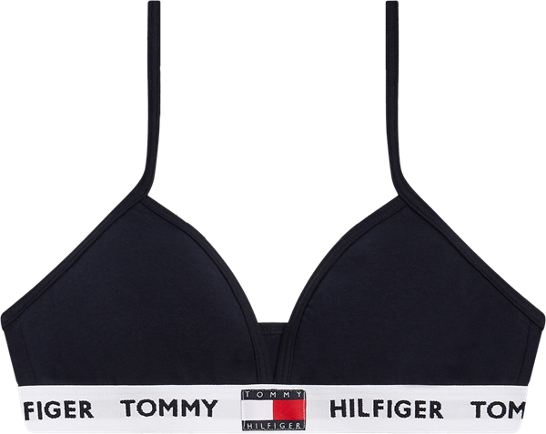 Tommy Hilfiger bralette / begynderbh - sort