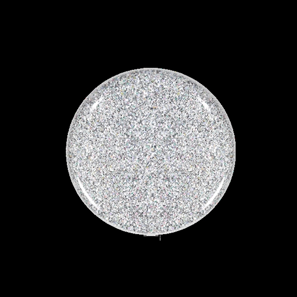 Le Mini Macaron gel neglelak - Glitter utopia topcoat - COL089 - Transparent glitter