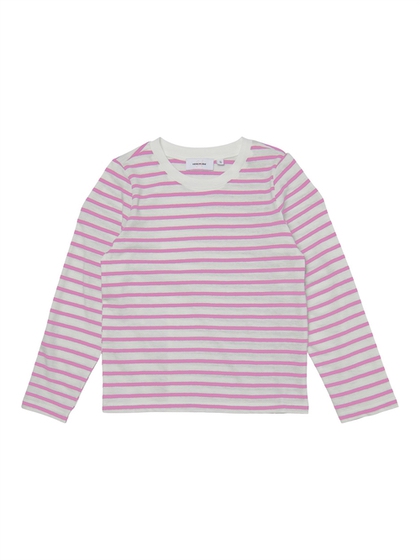 Vero Moda Girl/pige bluse "Lexie April" - pink striber
