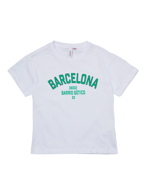 Vero Moda Girl T-shirt - Barcelona - Bright White