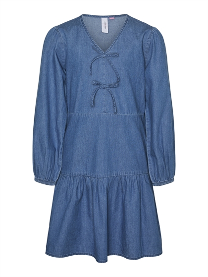 Vero Moda Girl Kjole Demi - Medium Blue Denim 