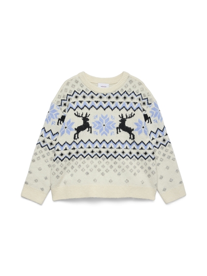 Vero Moda Gril Strik Santa - Birch 