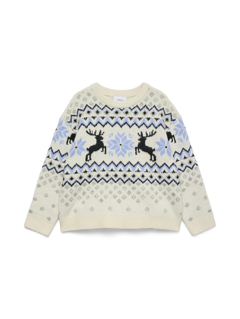 Vero Moda Gril Strik Santa - Birch 
