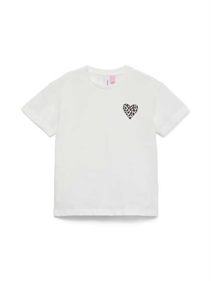 Vero Moda Gril T-shirt Elise Kelly - Snow White 