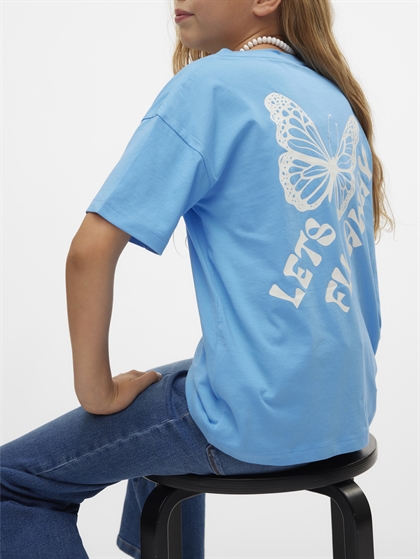 Vero Moda Girl T-shirt Monarch - Azure Blue 