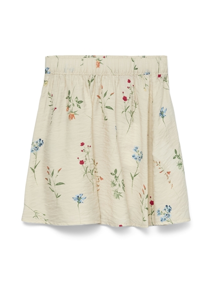 Vero Moda Girl nederdel med blomsterprint - Birch