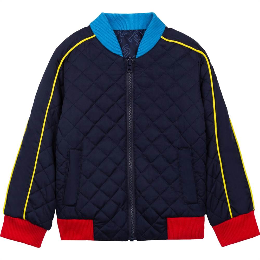 Køb Marc vendbar jakke - navy/blå/rød/gul