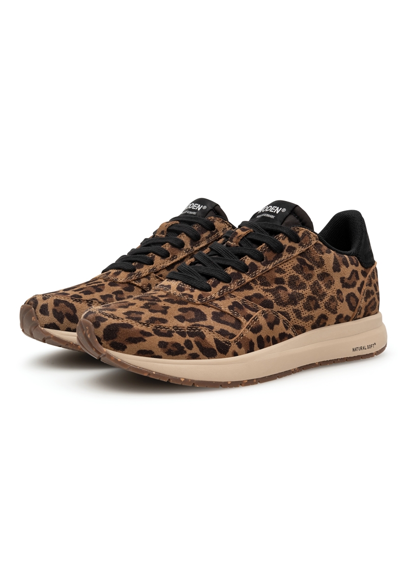 Woden Kondisko / Sneakers Nicoline Leo - Leopard 