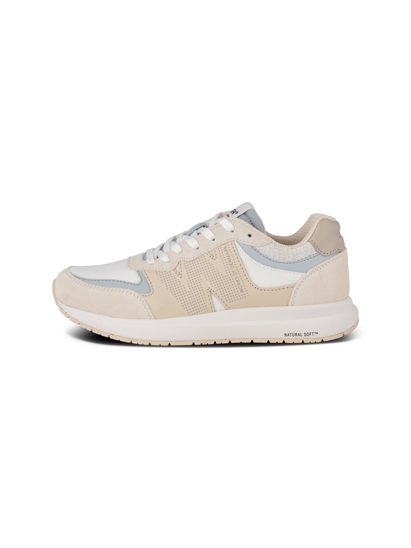 Woden Kondisko / Sneakers Rigmor Reflective - Ivory 