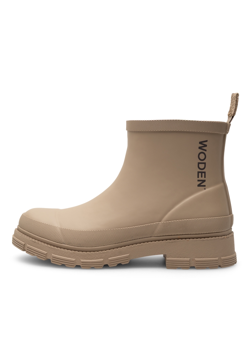 Woden Gummistøvle Alison Warm Waterproof - Silver Mink